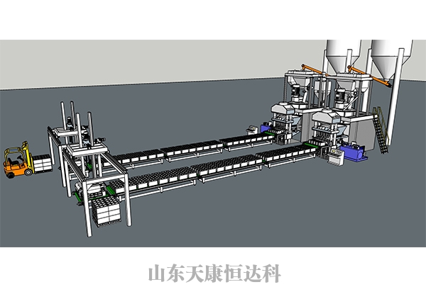 連續擠壓石膏砌塊設備