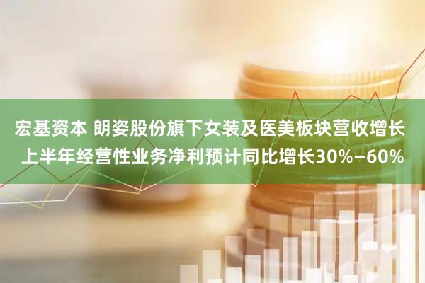 宏基资本 朗姿股份旗下女装及医美板块营收增长 上半年经营性业务净利预计同比增长30%—60%