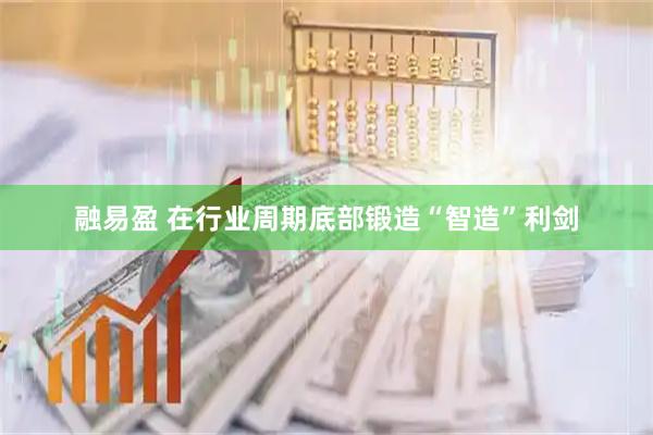 融易盈 在行业周期底部锻造“智造”利剑